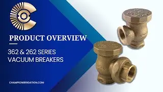 Champion 262 & 362 Series Vacuum Breakers | Reliable Backflow Protection