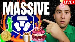 BOOOOM BITCOIN, CRONOS, TERRA LUNA CLASSIC!? Crypto Live