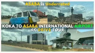 KOKA to ASABA International Airport | 4K DRIVE TOUR