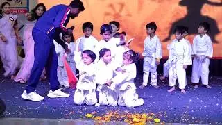 LKG Karate Performance.