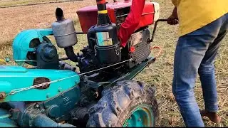 Village boy Amazing Diesel machine start | excellent idea diesel machine start video /