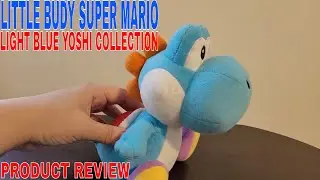 ✅  Little Buddy Super Mario All Star Collection Light Blue Yoshi 🔴