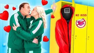 Playing Squid Game In Real Life || FUN2U Collection