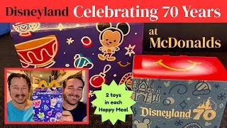 Игрушки Disney в Макдоналдсе #dinsey #disneymerch #mcdonalds #disneytoys #disneycollection #happy...