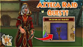 The *NEW* Azteca Raid Questline In Test Realm!! - (Wizard101)