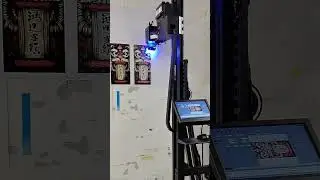UV wall painting machine high speed and high definition printing.