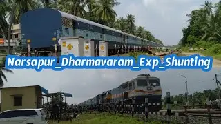 Wdp4d_Narasapur_Dharmavaram_Express_Shunting