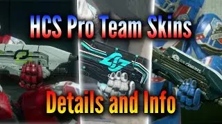 HCS Pro Team Skins - Details and Info (Halo 5 Guardians)