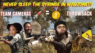 Syringe Is The Greatest Tactical In Warzone | Warzone Adventures | Throwback All Team Cameras