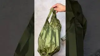 The Tiniest Lightweight Foldable Shopping Bag! Shupatto 12L Minimal Bag