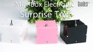 Mini ABS Box Electronic Machine Surprise Toy - Gearbest.com