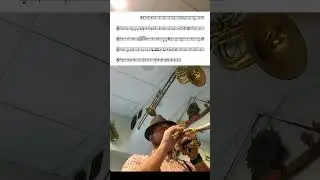 Schnapps! was his final word! #trumpet #livemusic #performance #germanband #alpinethunder #fub