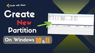 How to Create Partition in Windows 10 & Windows 11 | Create New Drive (2024)