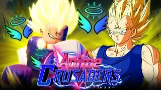 Evolved Radiant Majin Vegeta Showcase in Anime Crusaders