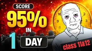 Last 15 Days Timetable to score 95% 🔥| class 11/class 12 | Board Exam 2026 class 12 