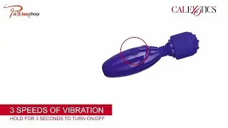 Tiny Teasers Nubby by CalExotics | Compact Rechargeable Mini Massager Demo