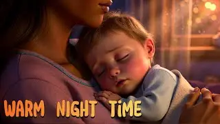 Warm Night Time 🌙 | Gentle Night Music for Babies🤍 | BibiKids