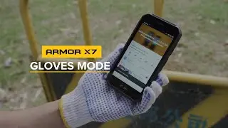 Ulefone Armor X7 Gloves Mode Test!