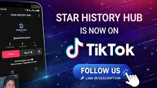 STAR HISTORY HUB теперь в TikTok | Подписывайтесь на нас, чтобы узнавать вдохновляющие истории зв...
