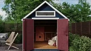 Shed Exterior 3D Animation
