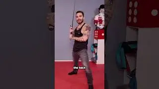 Real moves with Fake Swords! #sword #fantasy #startrek