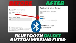 The Simple Trick to Fix Missing Bluetooth Toggle in Windows 10