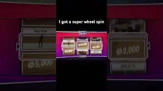 I got a forza horizon 5 super wheel spin