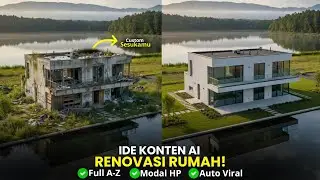 Auto FYP Facebook! Edit Video AI Renovasi Rumah Cuma Modal HP