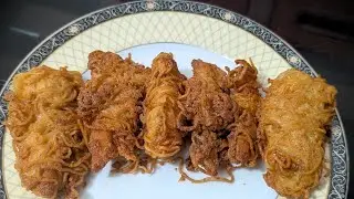 Noodle Wrapped Chicken Fry Recipe|Chicken Wrapped In Noodles|Snacks Recipe With Chicken|Snacks|Iftar