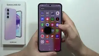 How to Change Date & Time on Samsung Galaxy A55 5G - Time Settings
