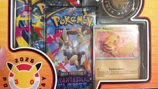 30th Anniversary of pokemon box opening.