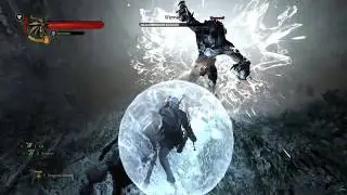 The Witcher 3 &mdash; Enhanced Edition mod &mdash; Werewolf fight using Alt Quen