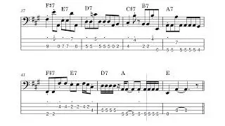 Gov't Mule - Temporary Saint - Bass Tabs with Bass Transcription