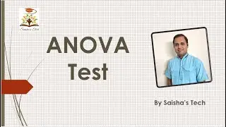 ANOVA Test &ndash; Saisha's Tech
