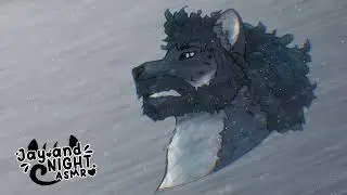 Varyn the Snow Leopard ASMR &mdash; Deep Hushed Comfort in the Storm ❄️💤 #furry #asmr #snowleopard 