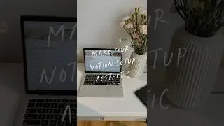 How to make Notion setup aesthetic #notion #notionsetup #notiontips #notiontutorial #aestheticnotion