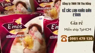 Nh&agrave; cung cấp khăn giấy vu&ocirc;ng e'mos gi&aacute; sỉ rẻ nhất cho đại l&yacute;