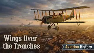 World War 1 Bomber Plane Airco DH4 - Wings Over the Trenches | Aviation History