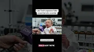 Lab tech exposes fake essential oils scandal #essentialoils #essentialoil #purity #testing #doterra