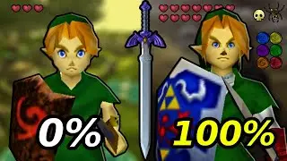 ¡Conseguí el 100% de Zelda Ocarina of Time!