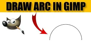 Master the Art of Drawing Arcs in GIMP | Professional Tutorial