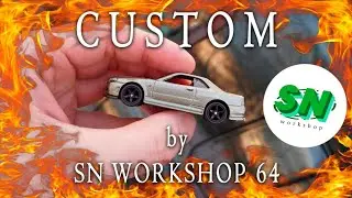 SN WORKSHOP 64 Custom Hot Wheels Nissan GT-R R34