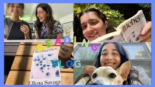 Reading Vlog | Blueberries!