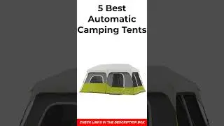 Top 5 Best Automatic Camping Tents 2024 | Quick Setup Guide! #camping #tent
