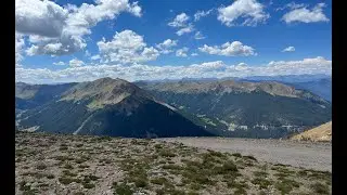 Jones Pass 4-wheeling in Colorado -- includes watching a vehicle recovery. August, 2022.
