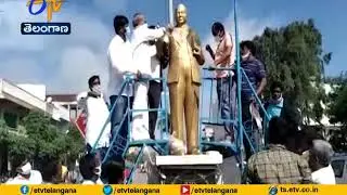 Covid Patient Transported in Tractor | Municipal Workers Protest Against Officers | at Gajwel