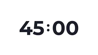 45 Minute Timer