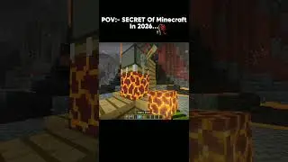Pov:- The Secret Of Minecraft In 2026..!! #spongebob #shorts