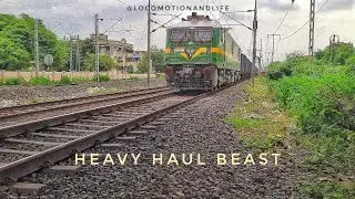 Heavy Haul Beast of Indian Railways WAG-9HC #wag9 #indianrailways #malgadi #locomotionandlife 