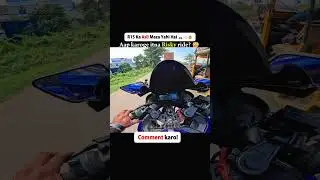 R15 Rider Skills 🚦🔥 #R15 #TrafficChallenge #BikerLife